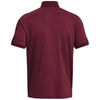 Under Armour Men's Maroon/White Trophy Polo