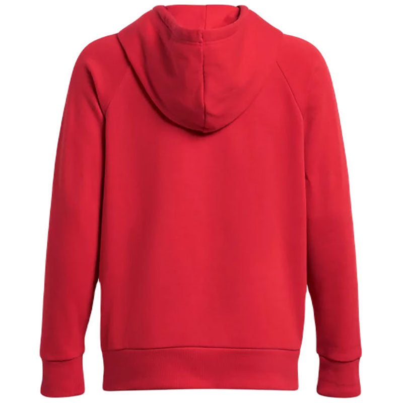 Under Armour Women's Red/White Rival Fleece Hoodie