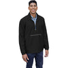 Charles River Men's Black Riverbank Pack-N-Go Pullover