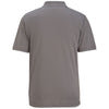 Edwards Men's Cool Grey Mini-Pique Snag-Proof Polo