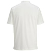 Edwards Men's White Mini-Pique Snag-Proof Polo