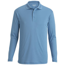 Edwards Men's Marina Blue Mini Pique Snag Proof Polo