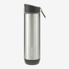 HidrateSpark Silver Steel 17oz Chug Lid Bottle