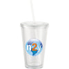 Leed's Clear Sedici Tumbler 16oz