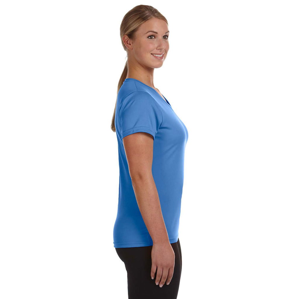 Augusta Sportswear Women's Columbia Blue Wicking-T-Shirt