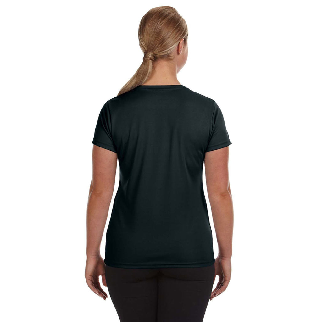 Augusta Sportswear Women's Black Wicking-T-Shirt