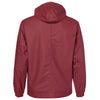 Weatherproof Men's Biking Red Vintage Hooded Rain Jacket