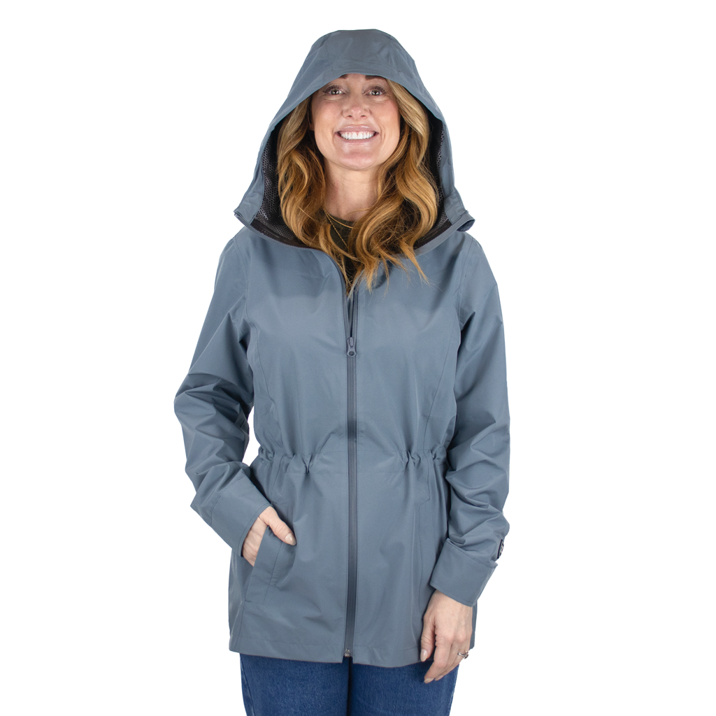 Zusa Women's Charcoal North Shore Rain Jacket