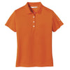 Nike Women's Orange Tech Basic Dri-FIT S/S Polo