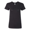 American Apparel Women's Black Fine Jersey Short Sleeve T-Shirt