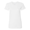 American Apparel Women's White Fine Jersey Short Sleeve T-Shirt