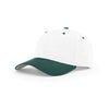 Richardson White/Dark Green On-Field Combination Pro Twill Snapback