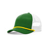 Richardson Kelly/White/Yellow Mesh Back Split Low Pro Foamie Trucker Hat