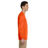 Jerzees Men's Safety Orange 5.3 Oz Dri-Power Sport Long-Sleeve T-Shirt