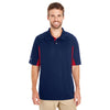 Holloway Men's Navy/Scarlet Avenger Short-Sleeve Polo