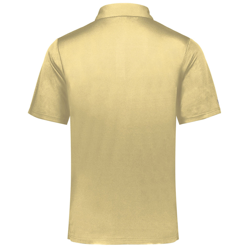 Holloway Men's Vegas Gold/White Prism Bold Polo