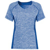 Holloway Women's Royal Heather Electrify Coolcore Tee