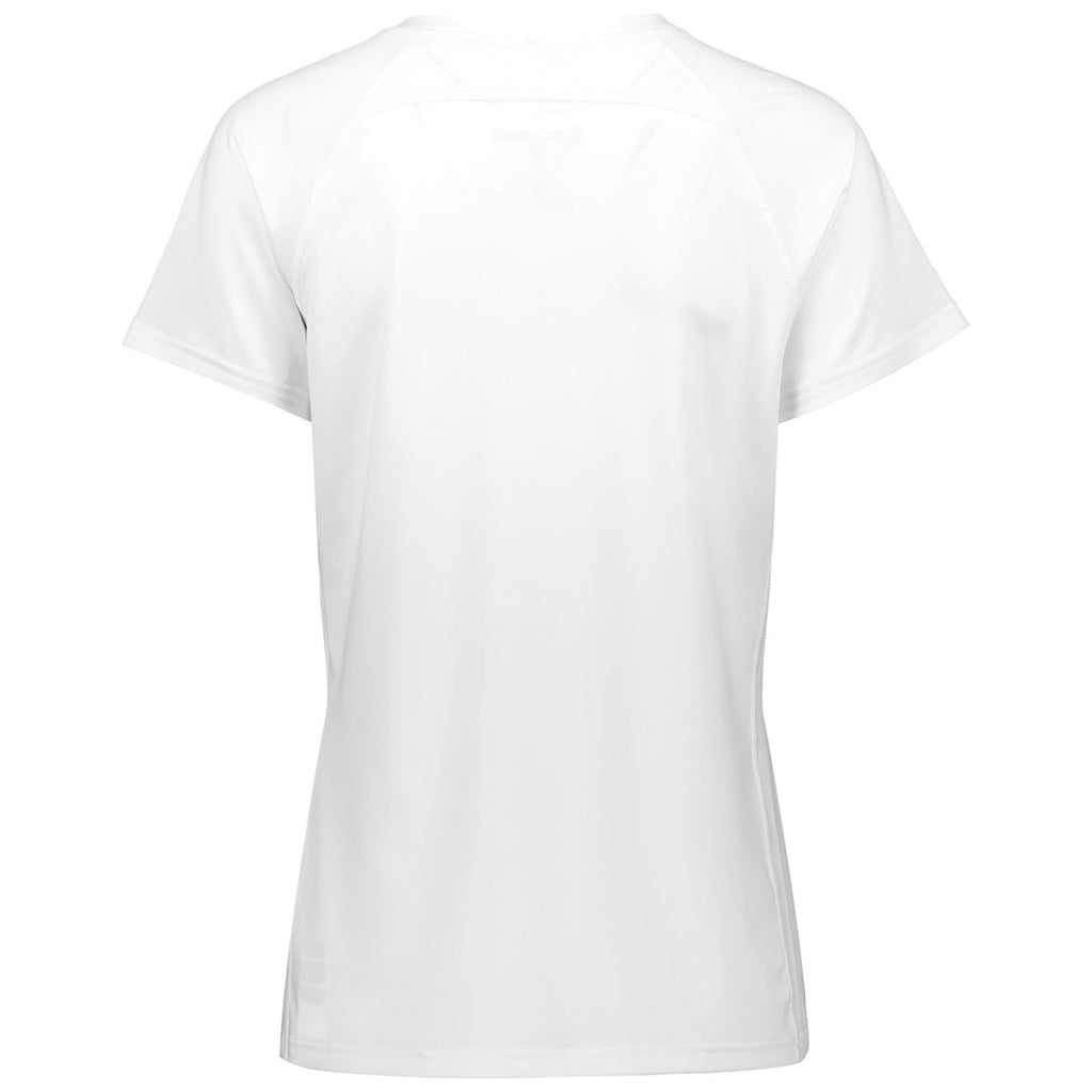 Holloway Women's White Electrify Coolcore Tee