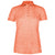 Holloway Women's Orange Heather Electrify Coolcore Polo