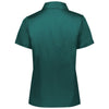 Holloway Women's Dark Green/White Prism Bold Polo