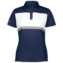Holloway Women's Navy/White Prism Bold Polo