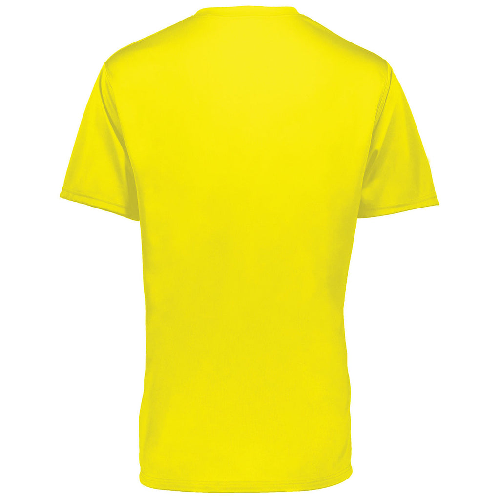 Holloway Men's Electric Yellow Momentum Tee