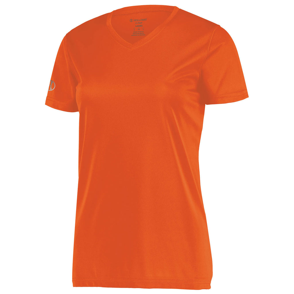 Holloway Women's Orange Momentum Tee