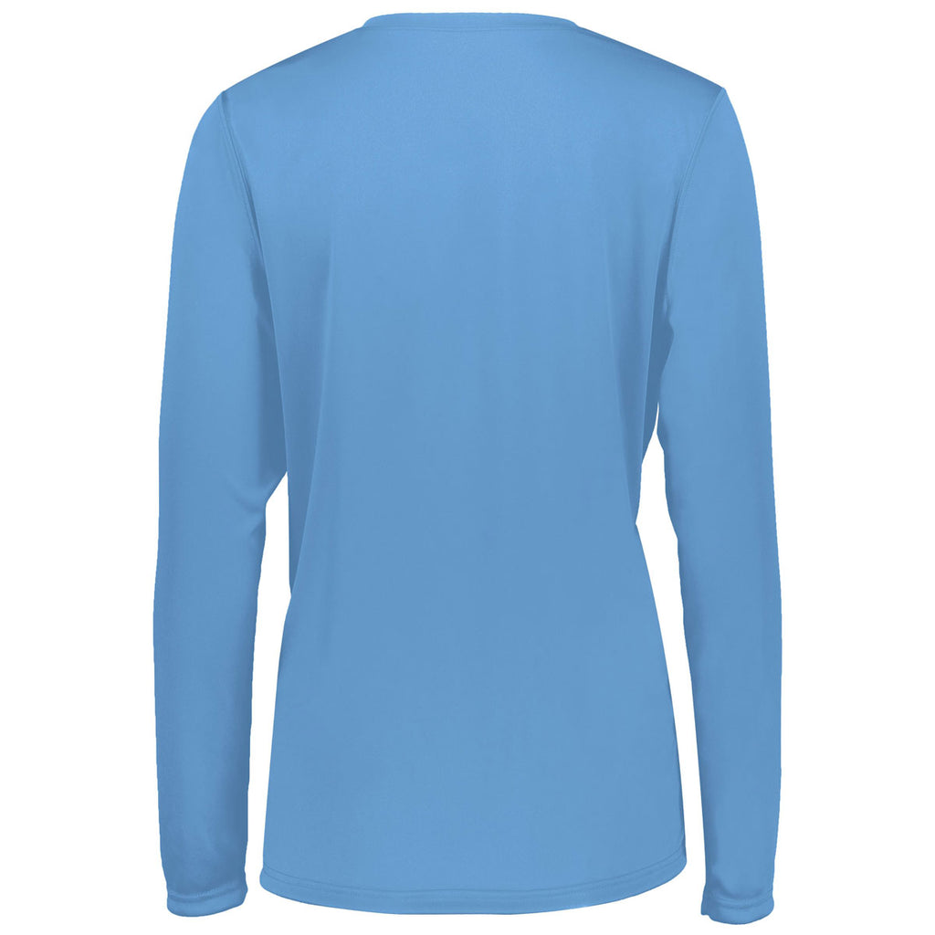 Holloway Women's Columbia Blue Momentum Long Sleeve Tee