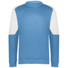 Holloway Men's Columbia Blue/White Momentum Team Fleece Crew