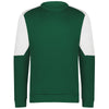 Holloway Men's Dark Green/White Momentum Team Fleece Crew