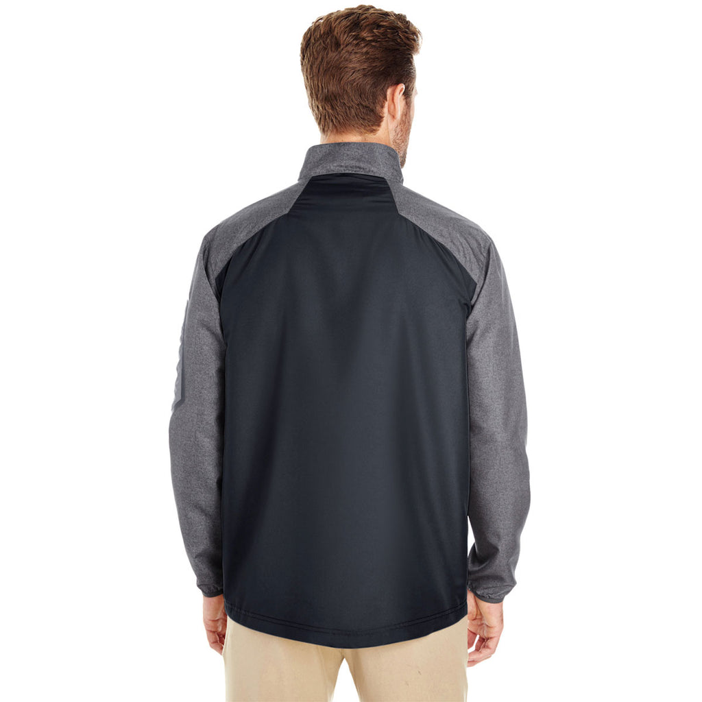 Holloway Men's Carbon Print/Black Raider Pullover