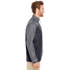 Holloway Men's Carbon Print/Black Raider Pullover