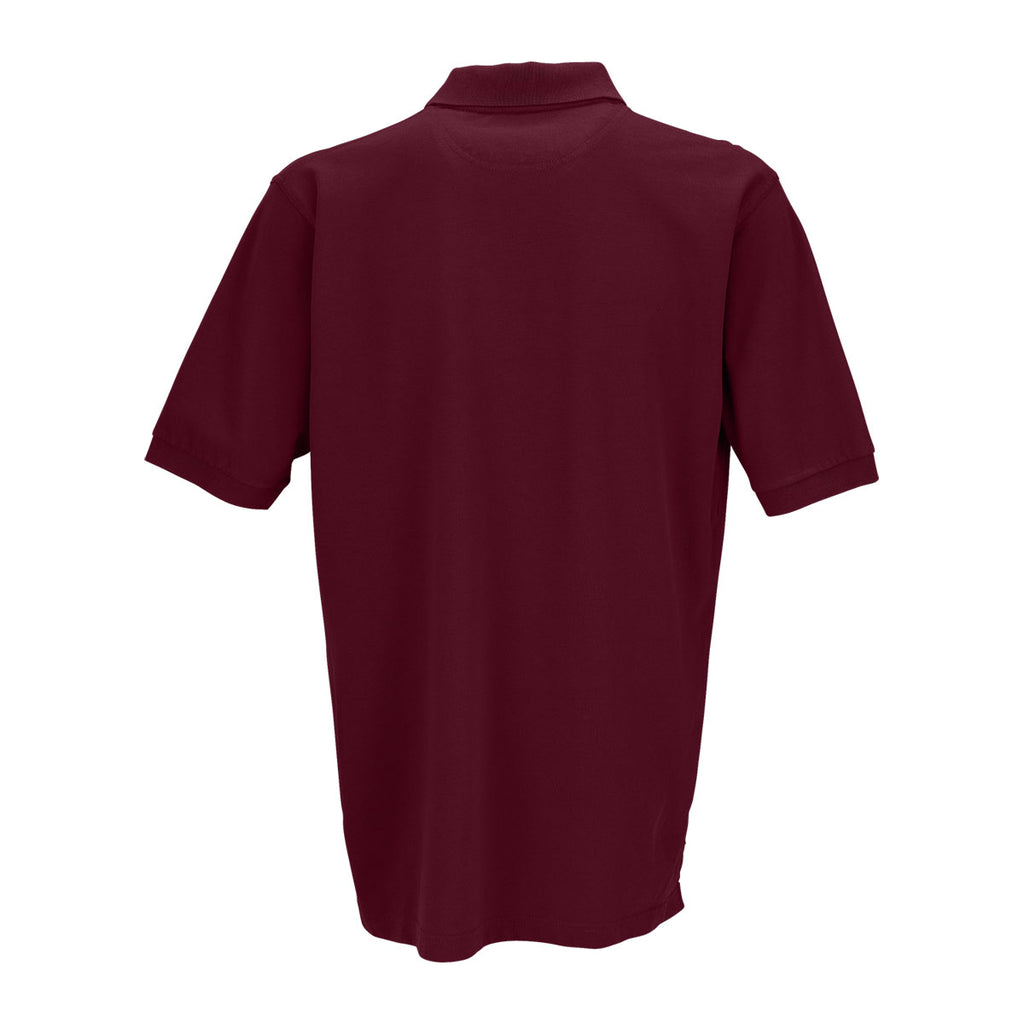 Vantage Men's Deep Maroon Perfect Polo