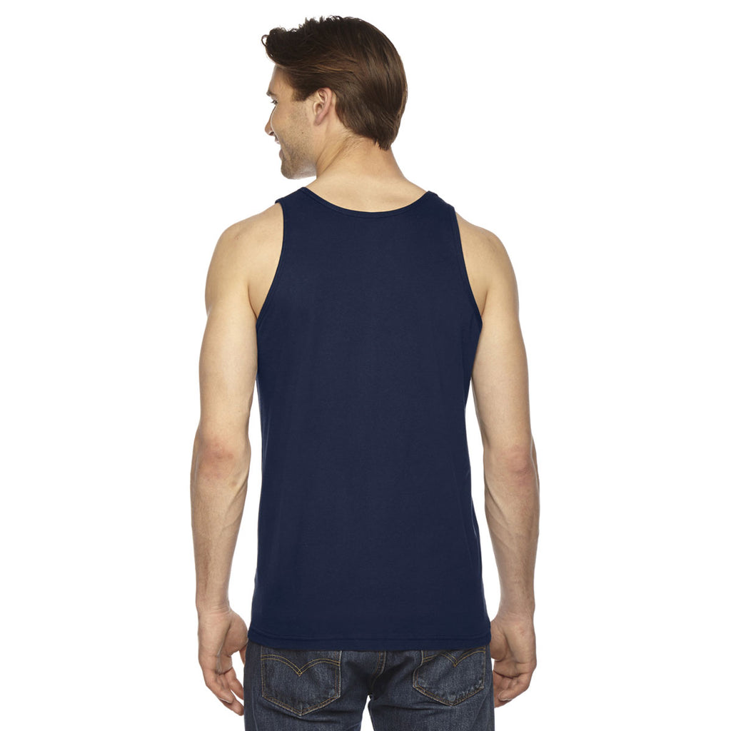 American Apparel Unisex Navy Fine Jersey Tank