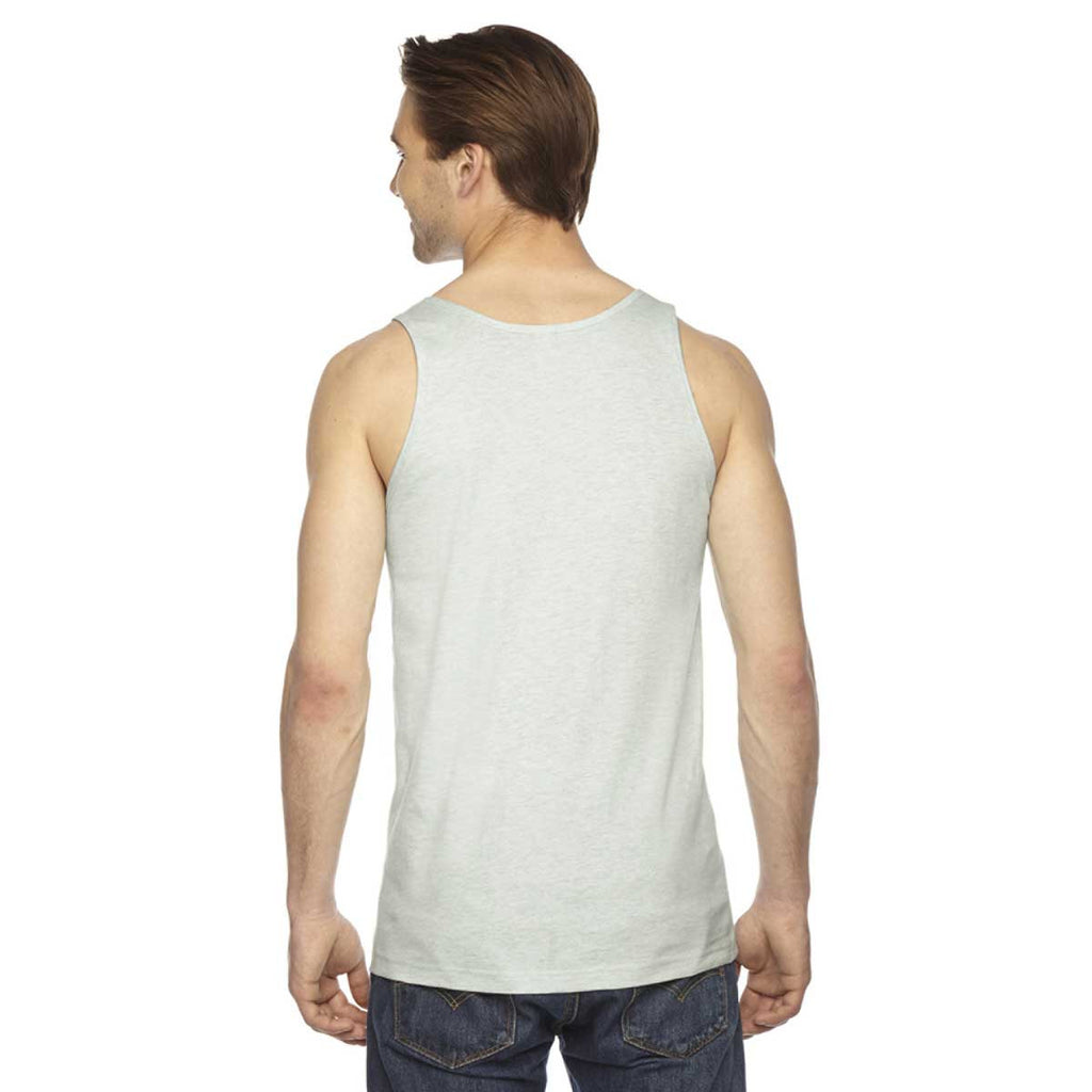 American Apparel Unisex Ash Grey Sea Foam Fine Jersey Tank