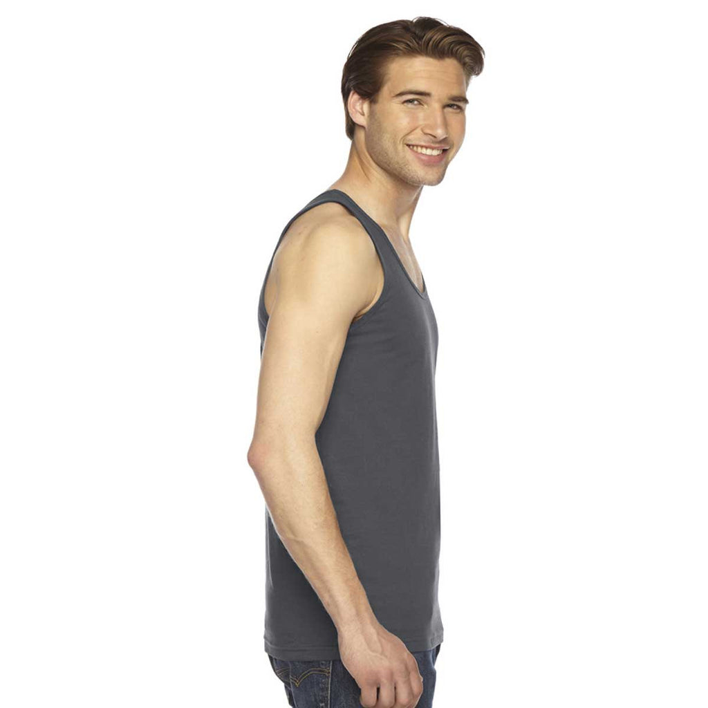 American Apparel Unisex Asphalt Fine Jersey Tank