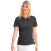 Vantage Women's Black Pro Signature Polo