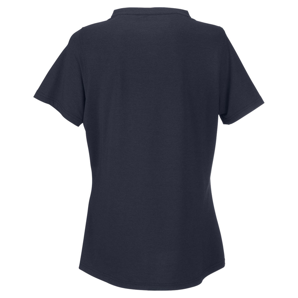 Vantage Women's Navy Pro Signature Polo