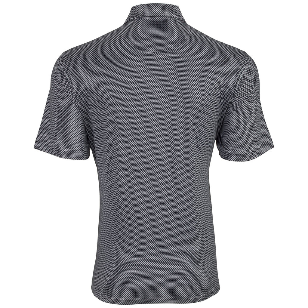 Vansport Men's Black/Grey Pro Eagle Polo