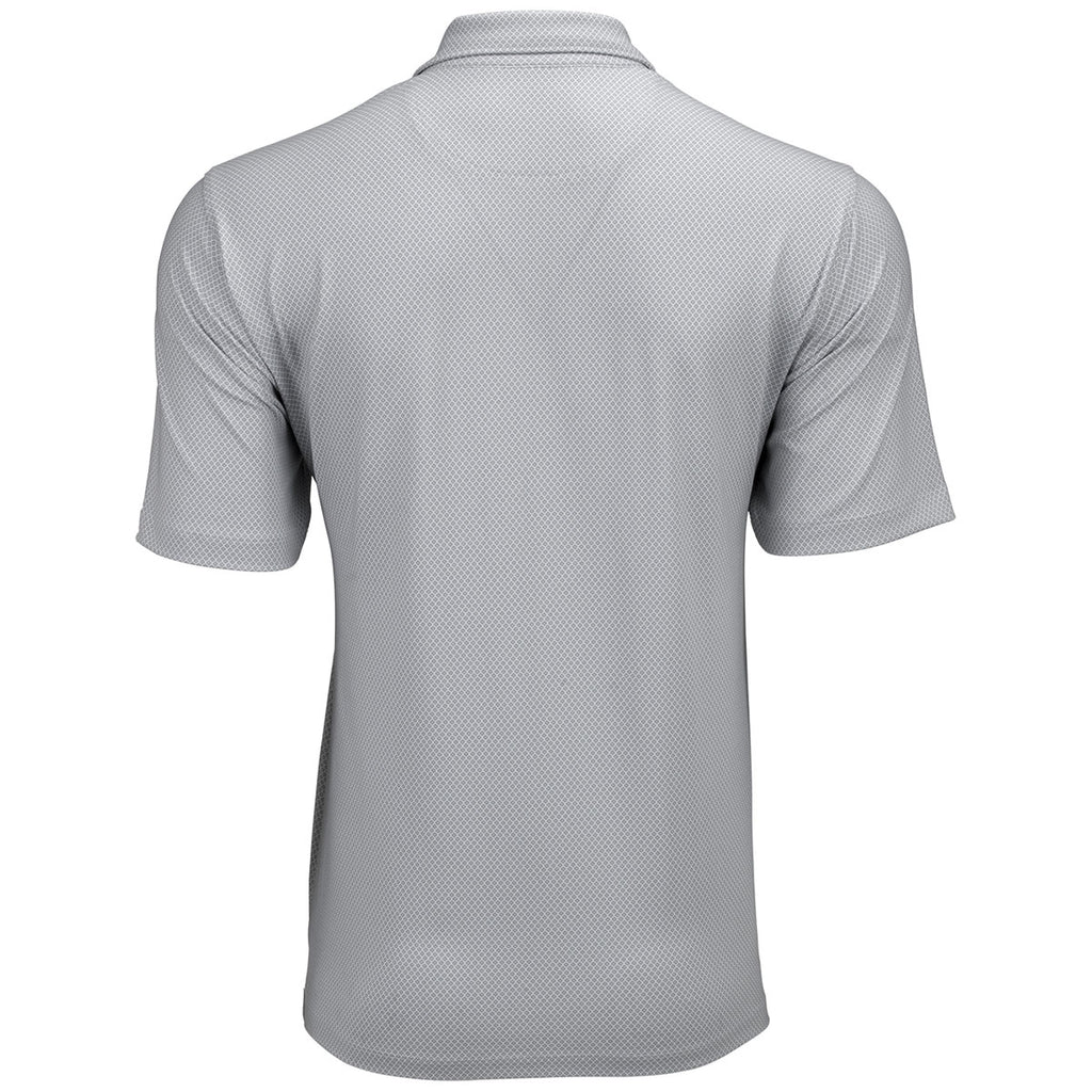 Vansport Men's Grey/White Pro Eagle Polo