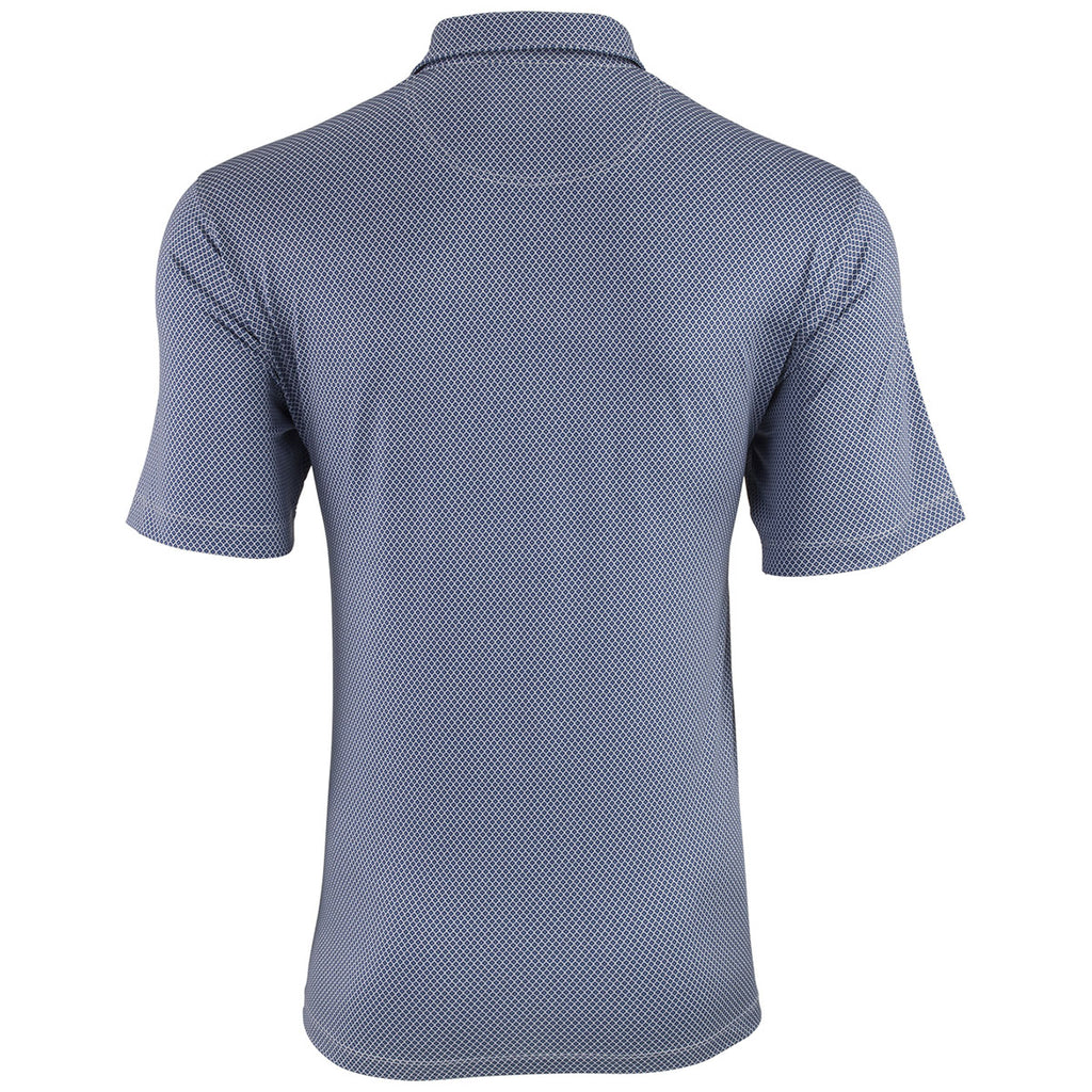 Vansport Men's Navy/Grey Pro Eagle Polo