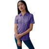 Vansport Women's Purple/White Pro Eagle Polo