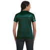 Augusta Sportswear Women's Dark Green Junior Fit Replica Football T-Shirt