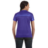 Augusta Sportswear Women's Purple Junior Fit Replica Football T-Shirt