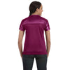 Augusta Sportswear Women's Maroon Junior Fit Replica Football T-Shirt