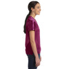 Augusta Sportswear Women's Maroon Junior Fit Replica Football T-Shirt