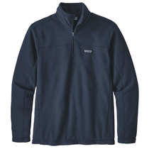 Patagonia Men's New Navy Micro D Fleece 1/4-Zip