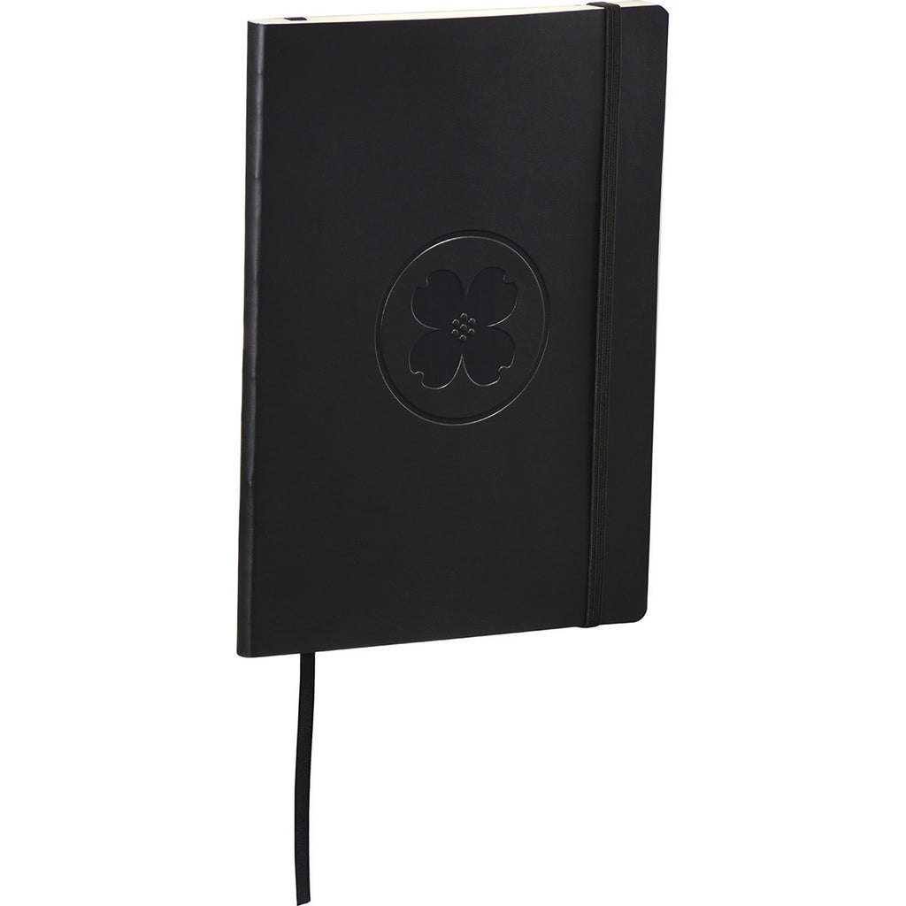 JournalBooks Black Pedova Large Ultra Soft Bound