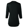 Charles River Women's Black Windsor Henley