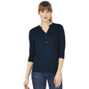 Charles River Women's Navy Windsor Henley